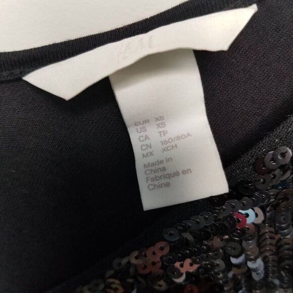 H&M sequin tank top size XS - Picture 5 of 7